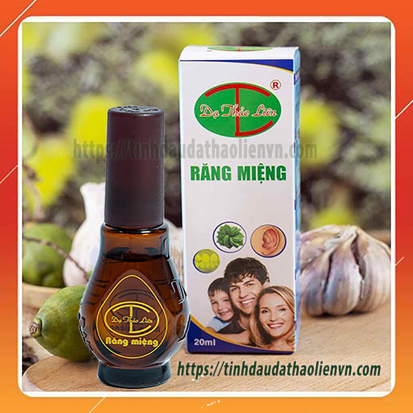 Tinh dầu Răng miệng Dạ Thảo Liên (dung tích 20ml) - Ngừa sâu răng, hôi miệng...
