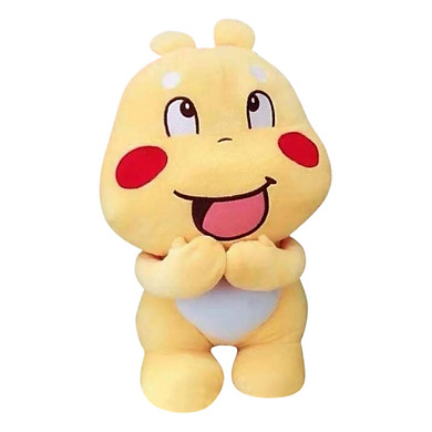 GẤU BÔNG QOOBEE VÀNG SIÊU ĐÁNG YÊU