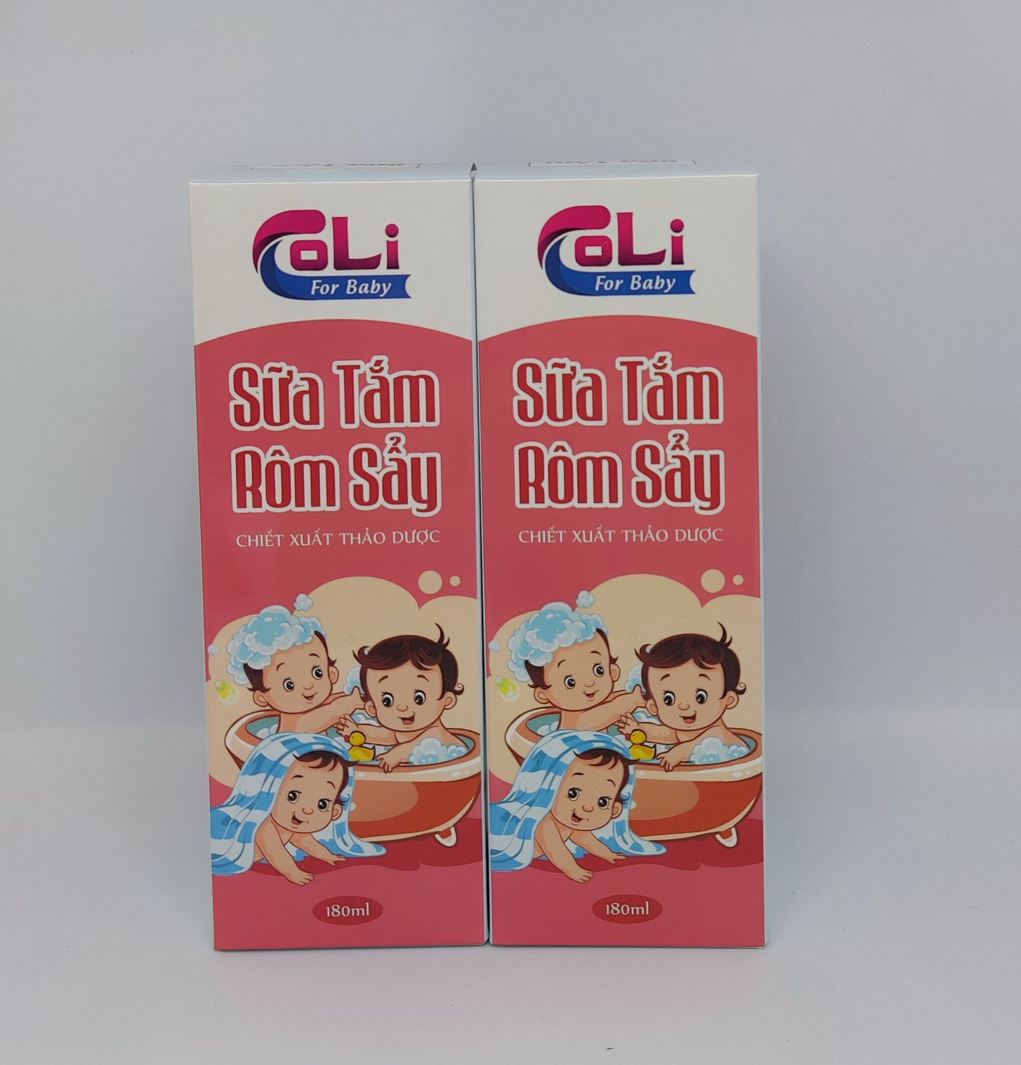 Sữa Tắm Rôm Sẩy CoIi For Baby 180ml