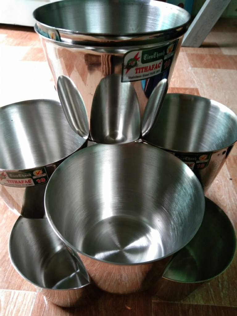 Ly Đá Inox 403 nhiều kích thước Tithafac