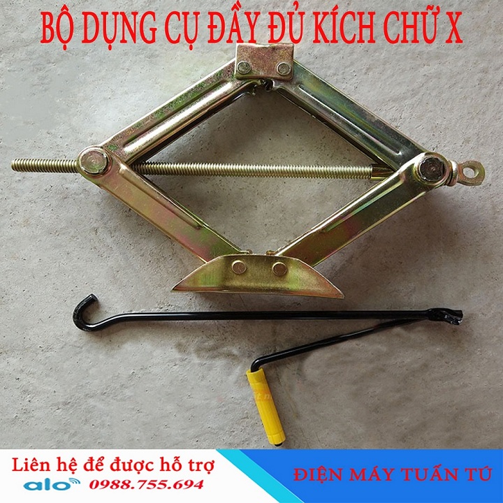 KÍCH NÂNG GẦM Ô TÔ 1 tấn chữ A