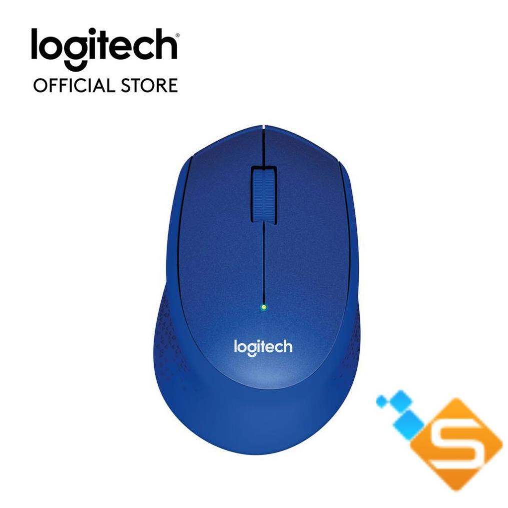 Chuột không dây không tiếng ồn LOGITECH M331 Silent Plus - Bảo Hành Chính Hãng 1 Năm