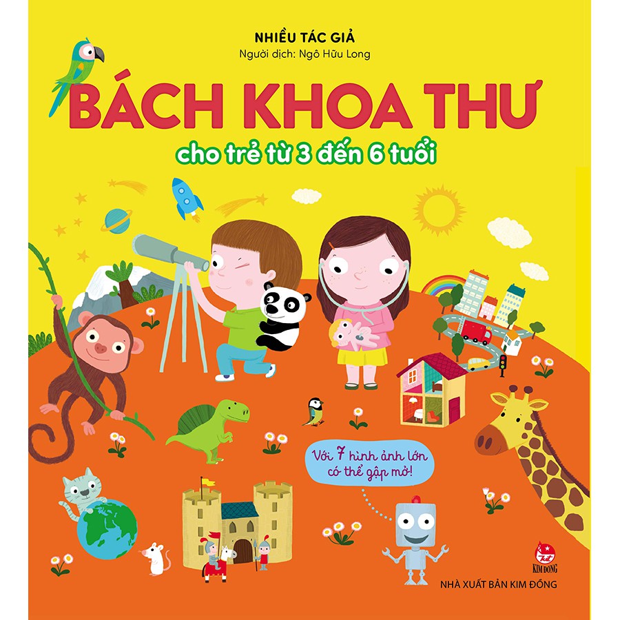 Sách - bách khoa thư cho trẻ từ 3-6 tuổi