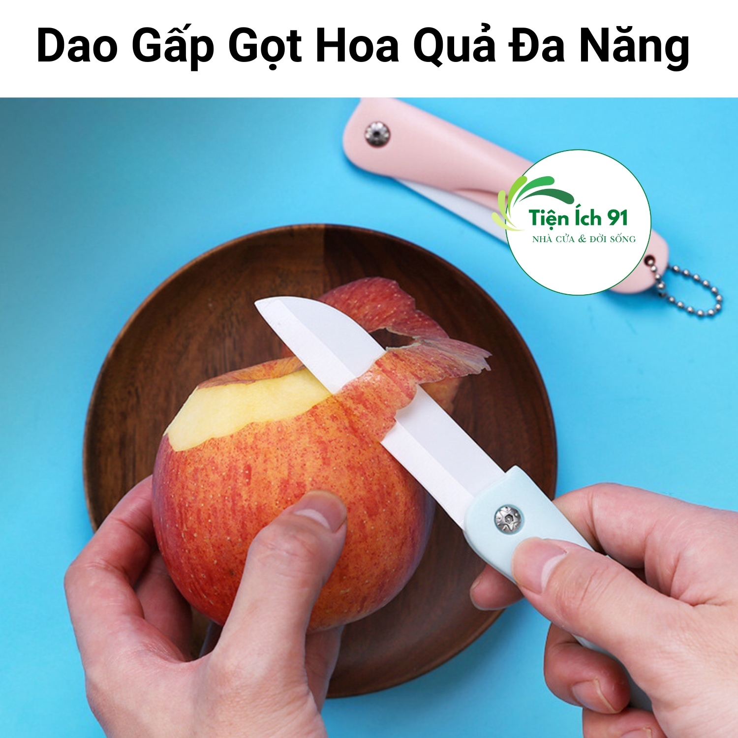 Japanese Folding Fruit Knife, Multifunctional Folding Knife Convenient for Travel