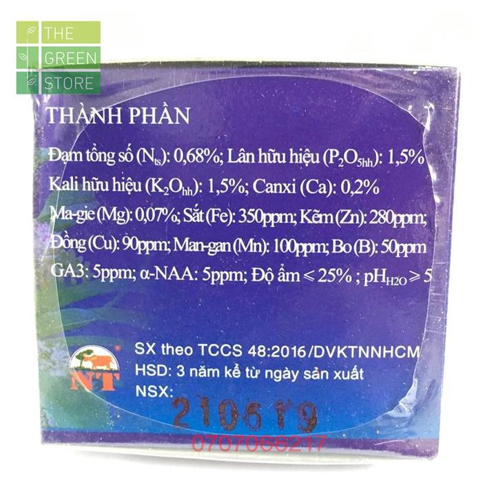 Phân bón tan chậm cho lan dạng túi lọc NT-1602.HK2 (giai đoạn kích ra hoa)