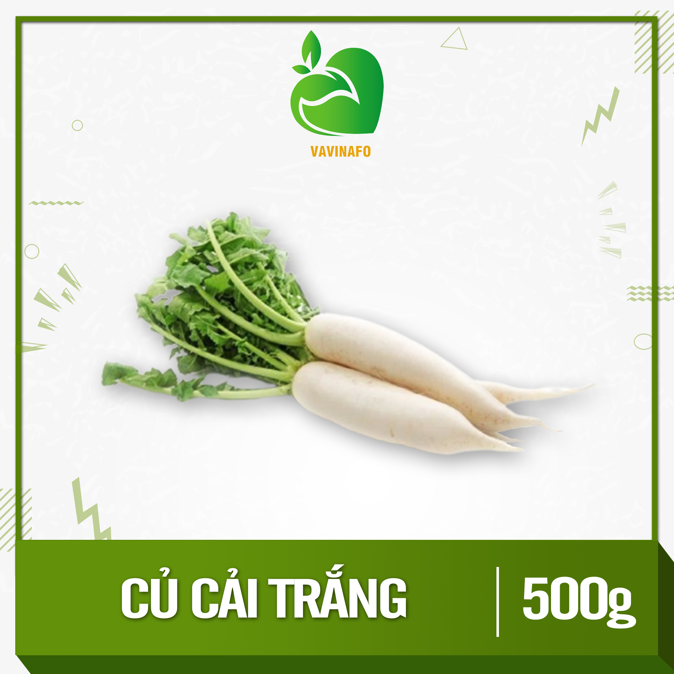 HCM - Củ cải trắng (500 g) - [Giao nhanh TPHCM]
