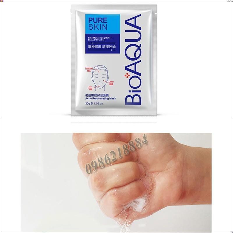 Mặt nạ cho da mụn Bioaqua Pure