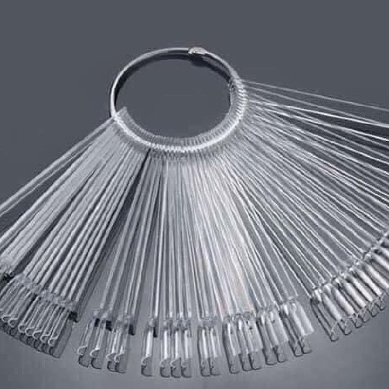 Móng que tập vẽ(màu trong)bịch 50 que