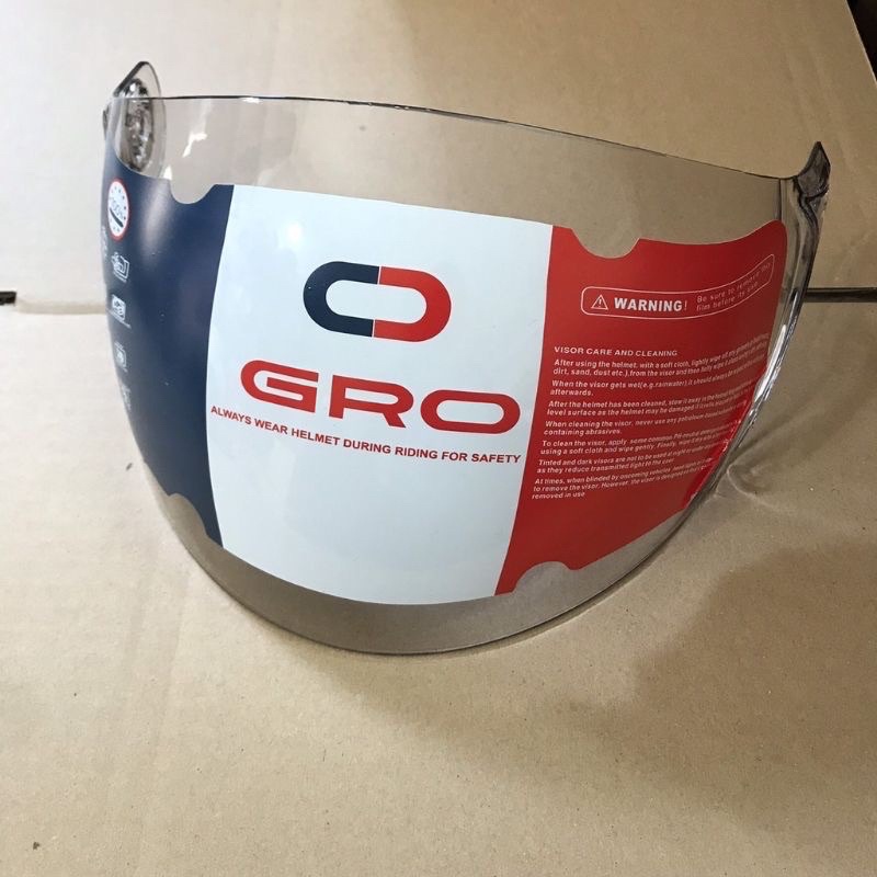 kính mũ bảo hiểm GRO