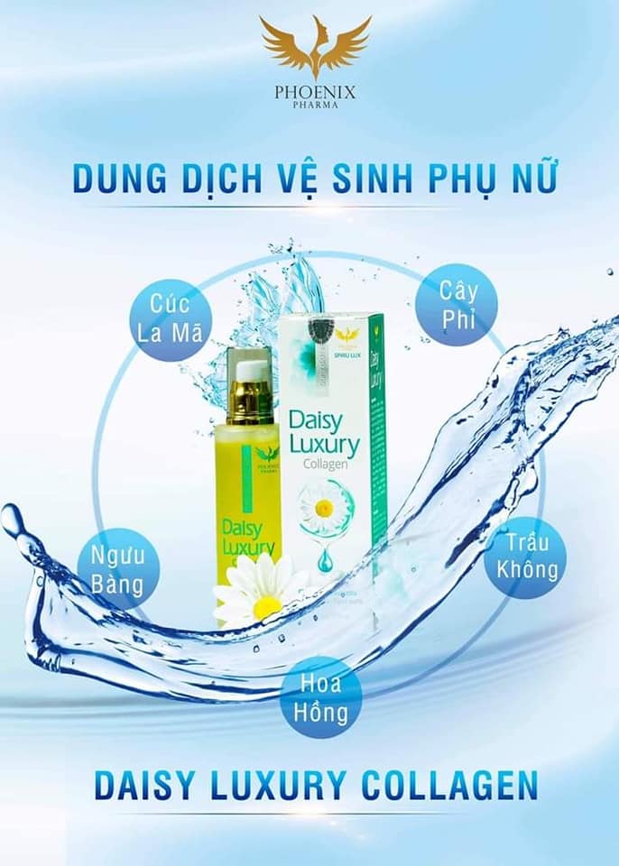 Dung Dịch Vệ Sinh Daisy Luxury Collagen 100 Ml