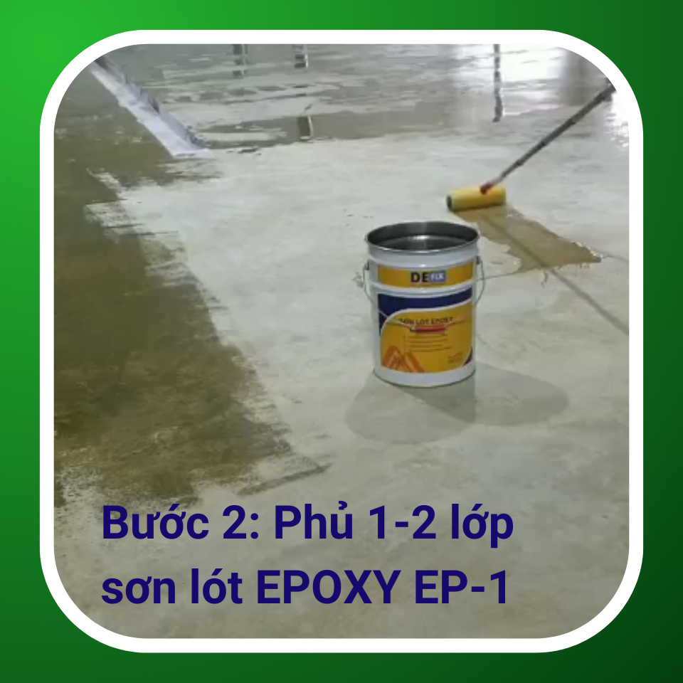 Sơn lót EPOXY - Sơn lót nền công nghiệp