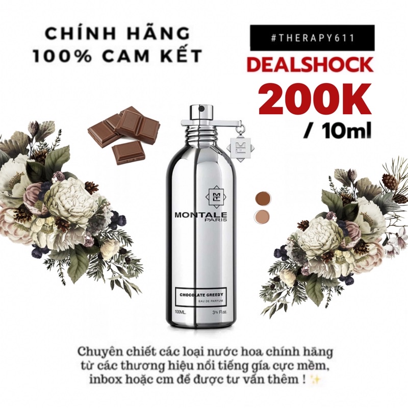 Mẫu Thử Nước Hoa Montale Chocolate Greedy 5ml/10ml/20ml