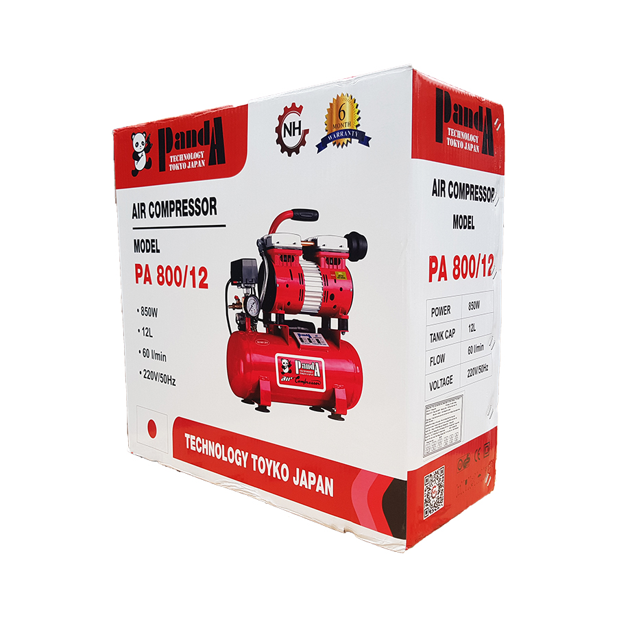 Máy Nén Khí Không Dầu Panda PA 800/12