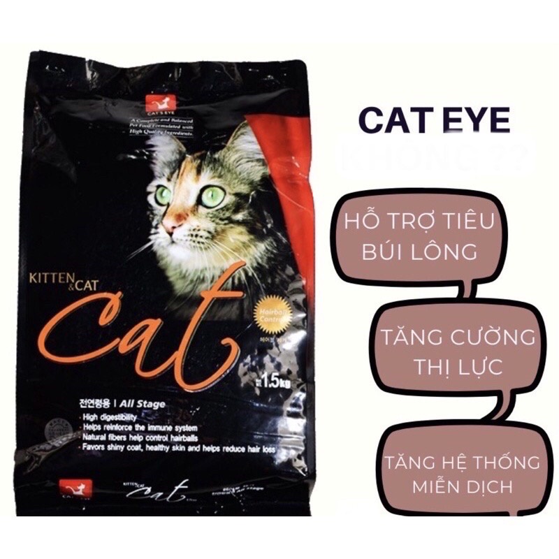 Thức ăn cho mèo Cat's eye cho mọi lứa tuổi 1kg