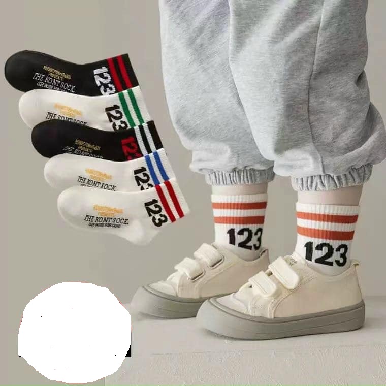 Combo 10 đôi tất số 123 cho bé