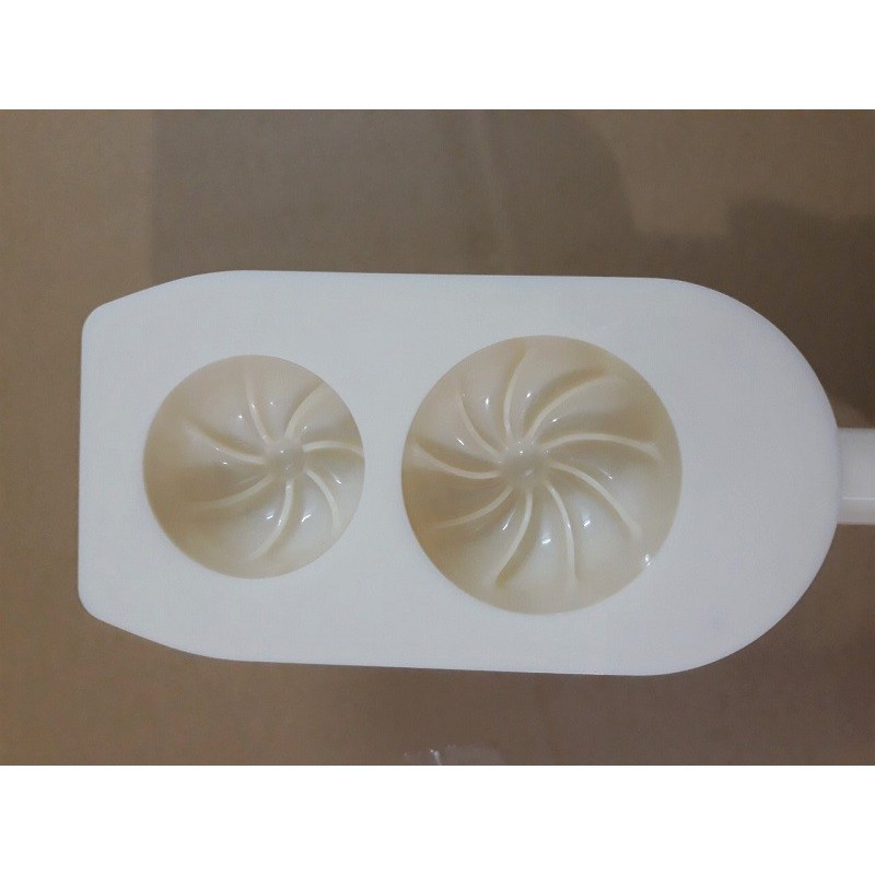 Khuôn bánh bao 2 bánh 6cm và 4.5cm