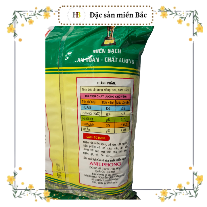 Miến dong Làng So - Miến Anh Phong - Gói 500gr