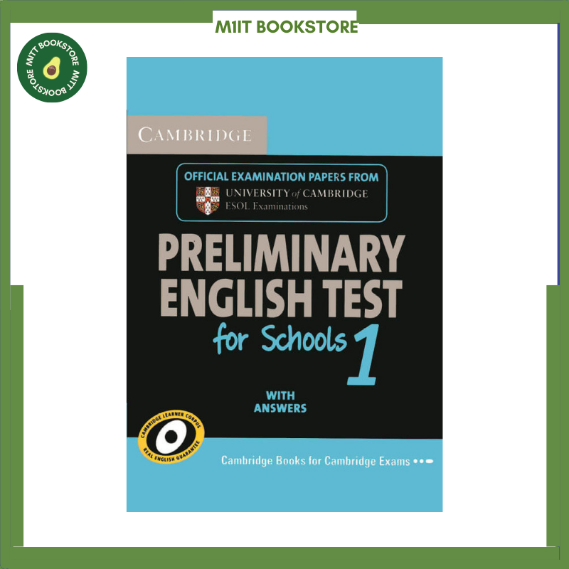 Bộ sách Cambridge Preliminary English Test 1-8 (File nghe được gửi qua mail)