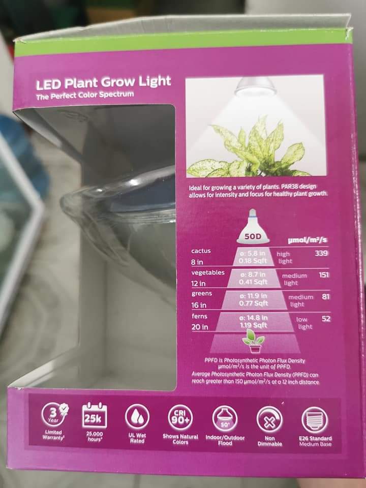 Bóng đèn Led, Bóng đèn trồng cây , hỗ trợ tăng trưởng PAR38 Plant Grow Light Bulb