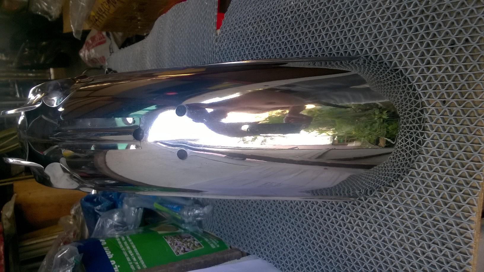 cặp dè trước+ sau honda 68 bằng inox