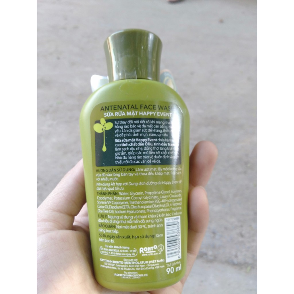 [HCM]Sữa rửa mặt tinh dầu Olive Happy Event 90ml