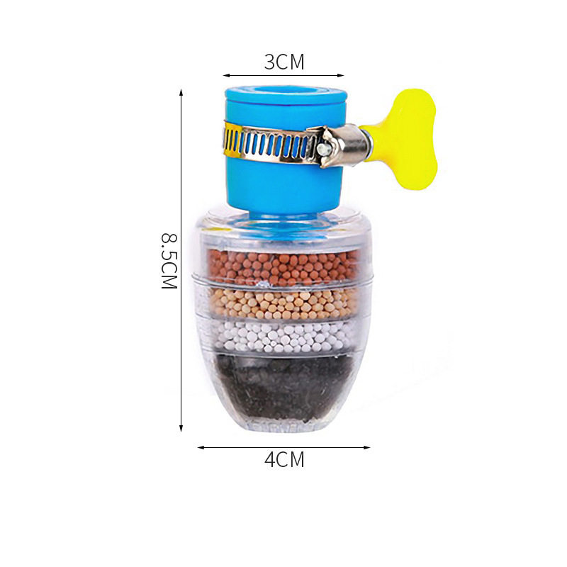 6-layer faucet live water filter-mini water purifier turbocharger nozzle -Hause