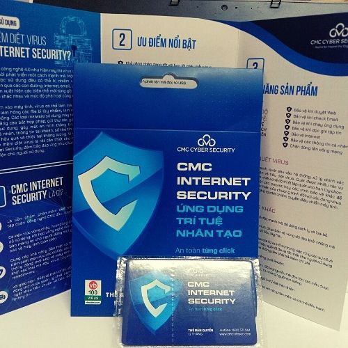 Phần mềm diệt Virus CMC INTERNET SECURITY 2021