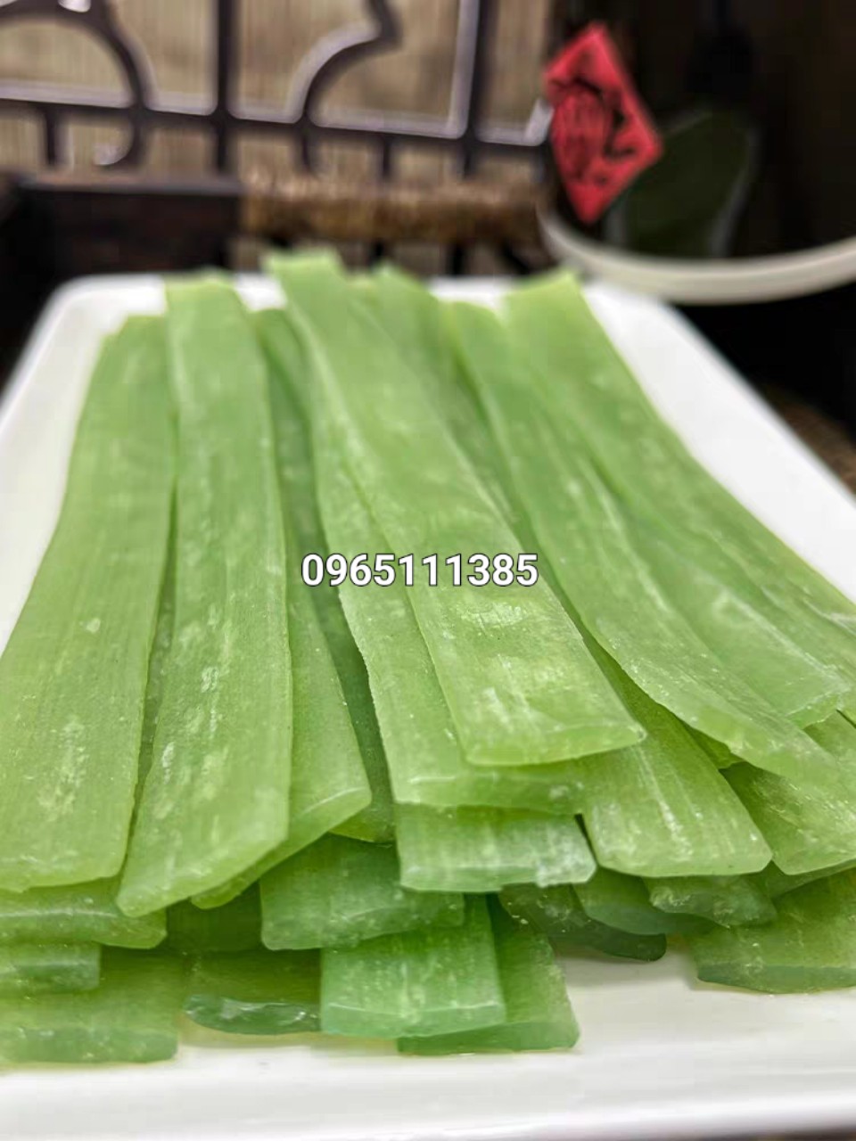 Miến Dẹt Rau Cải Xanh 200g