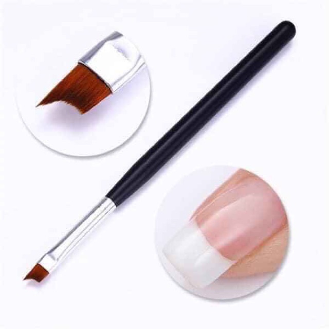 Cọ làm phen đầu móng nail cán nhựa