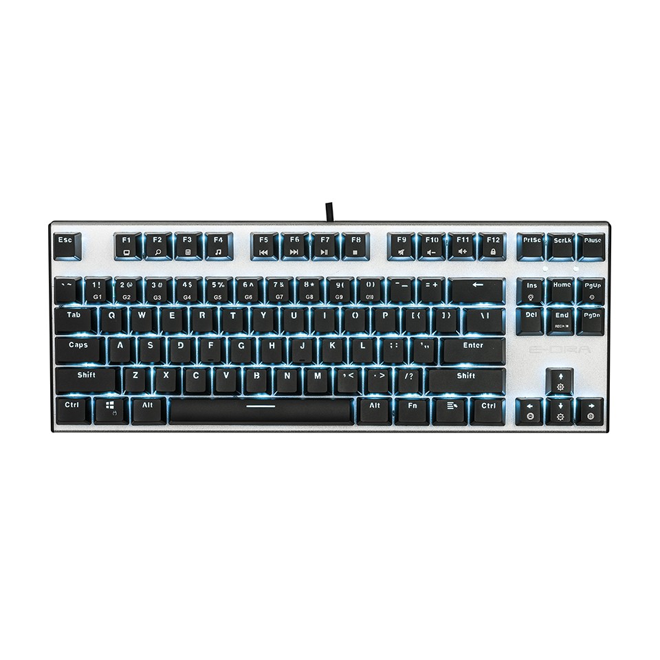 Phím cơ E-dra EK3087 Blue/ Red Led - Hàng chính hãng