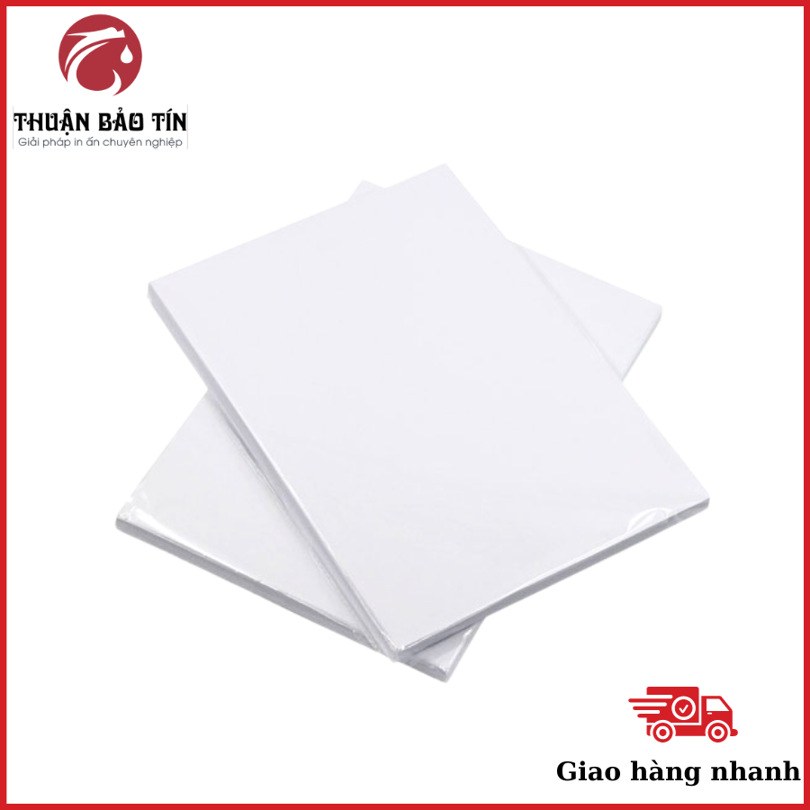 Giấy in decal ảnh 135g a4