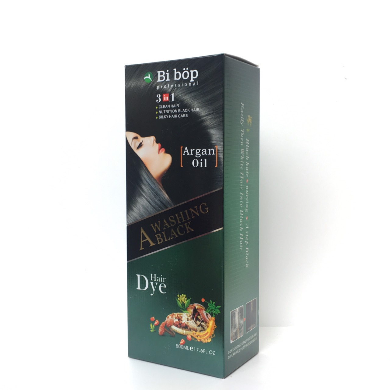 Dầu Gội Phủ Bạc Đen (Nâu) BiBop Nhật Bản
