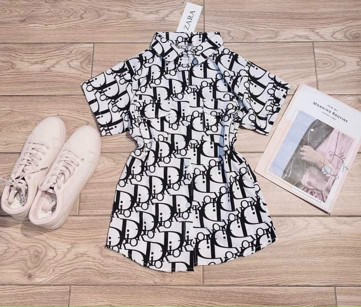 Sơ Mi In Chữ,Sơ Mi Hoa Văn Nữ,LY STORE