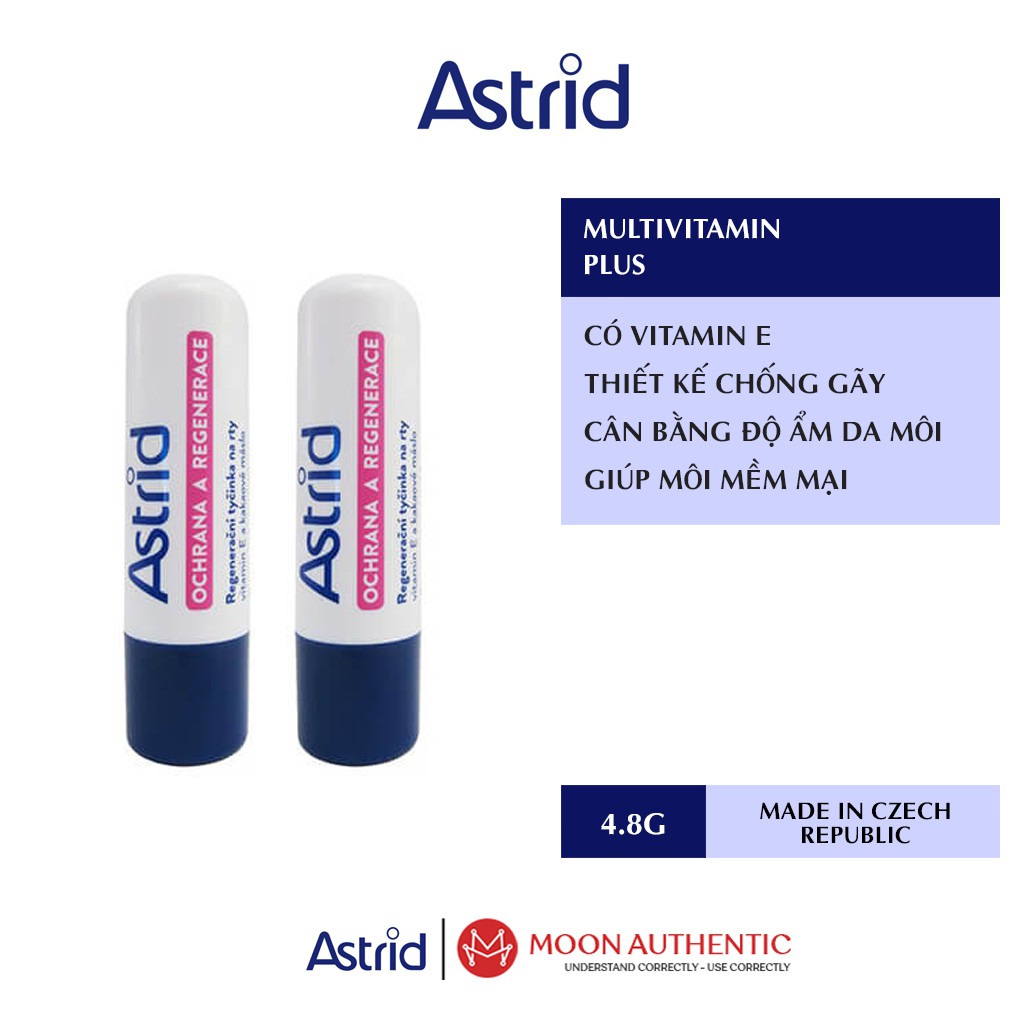 Set 12 Son Dưỡng Môi hươu Astrid