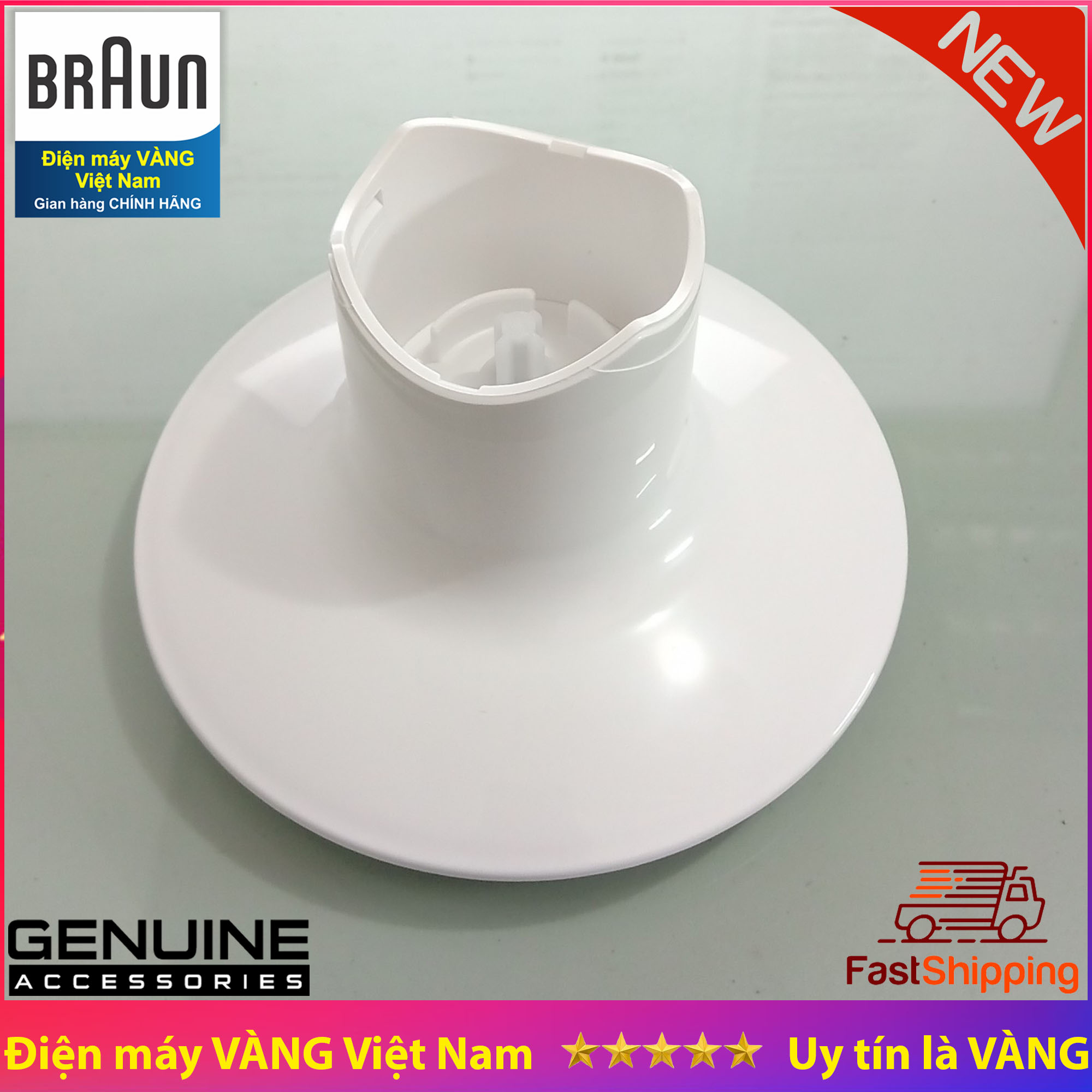 Nắp cối xay thịt CA 500ml máy xay Braun MQ535 MQ5235 MQ5035 MQ3035 MQ5045 MQ5245 MQ3045 dùng được cho cối BC 1.25l MQ545 MQ5045 MQ5245