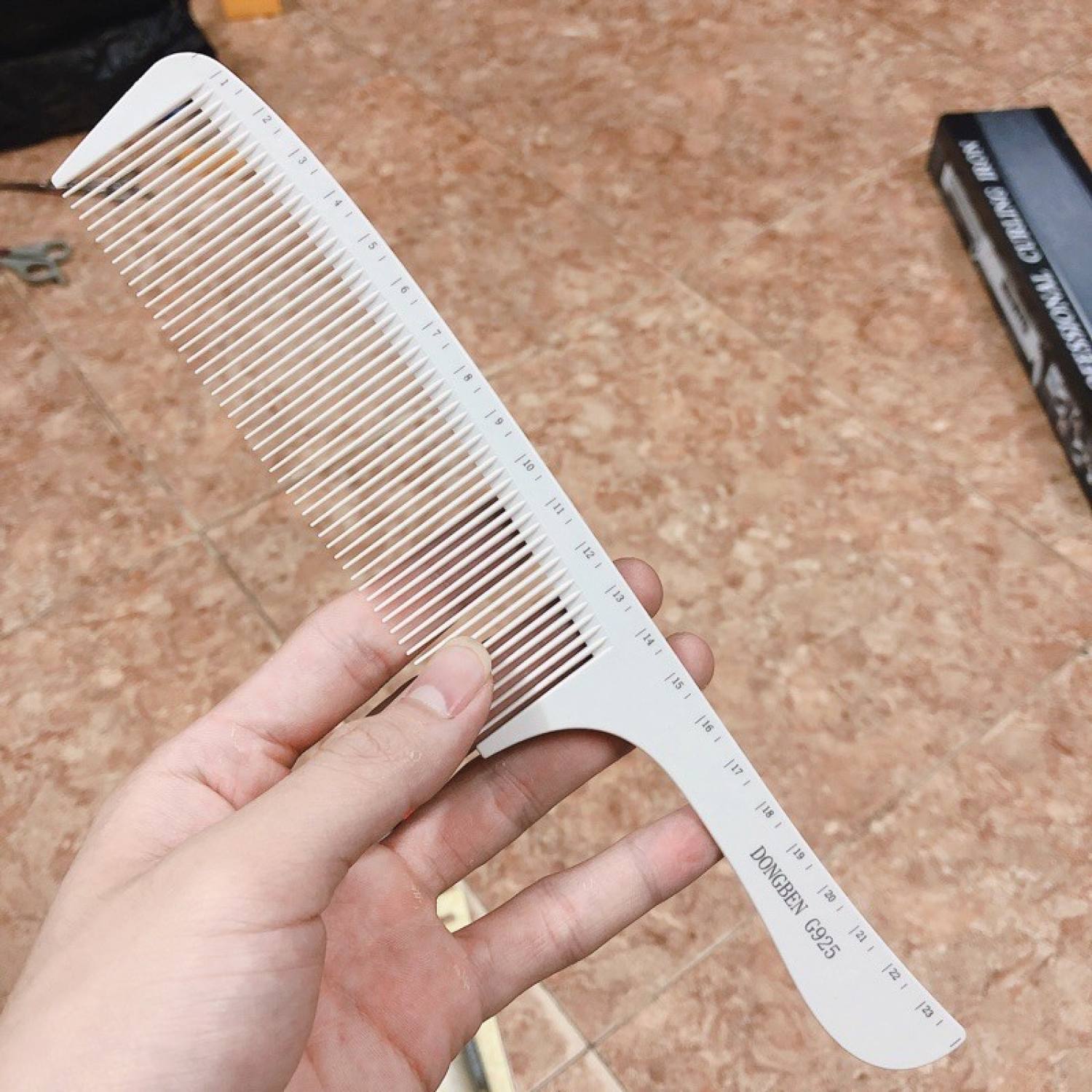 Lược hớt tóc nam chuyên nghiệp, lược cắt barber bản to