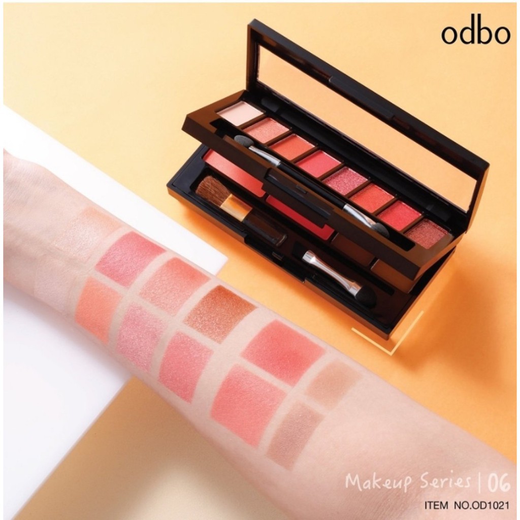 [HCM]Phấn Mắt Odbo 2 Tầng Makeup Series OD1021