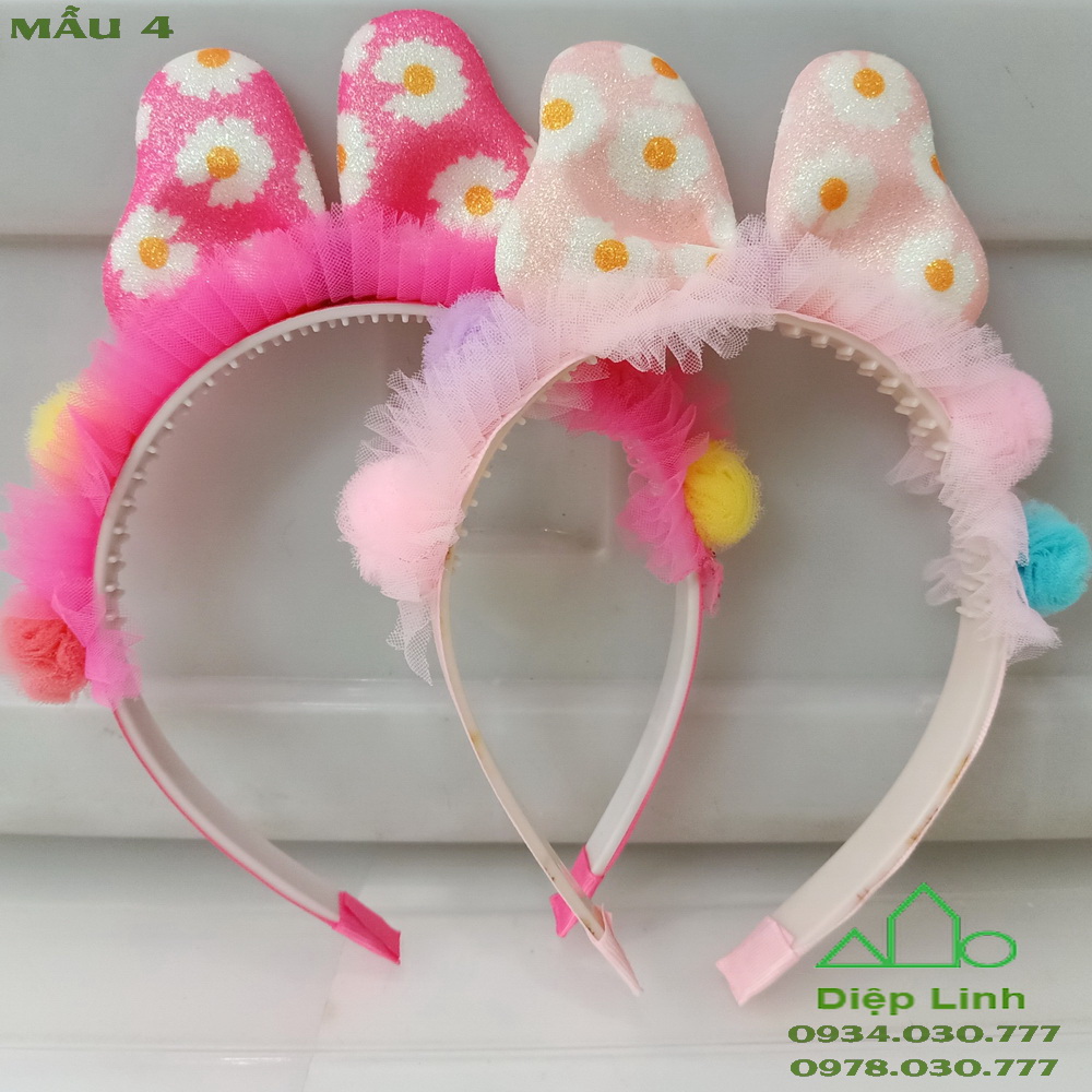 [HCM]Bờm cài tóc - Bờm cài tóc Tết Quý Mão Chúc Mừng Năm Mới đi chơi Tết, Bờm Cài Tóc Happy BirthDay