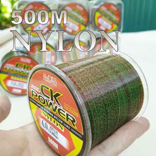 [Siêu Bền_Rẻ] Cước Câu Cá Tàng Hình 100% Nylon Power 500M