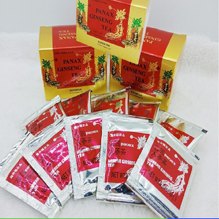 Box of 100 Packages of Hq Ginseng Tea - 2g Pack