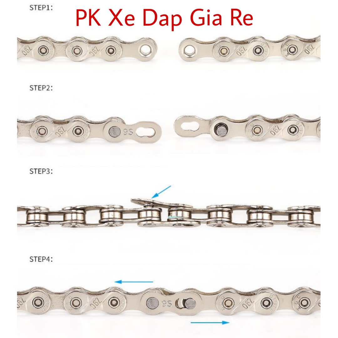 Khóa nối mắt xích xe đạp 6/7/8S - 9S - 10S