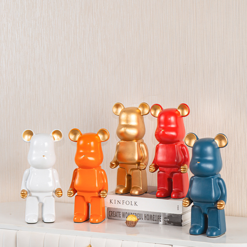 Ống Tiết Kiệm Mô Hình Bearbrick Colorfull Trang Trí