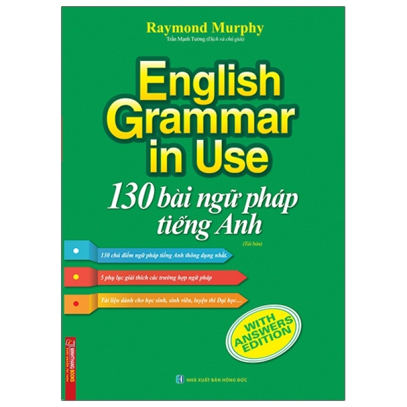 Fahasa - English Grammar In Use - 130 Bài Ngữ Pháp Tiếng Anh (Tái Bản 2021)