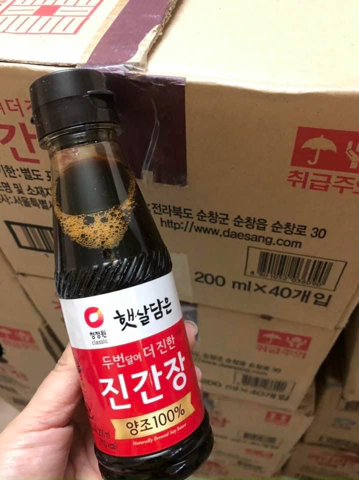 Nước Tương Hàn Quốc Daesang Mới 500ml