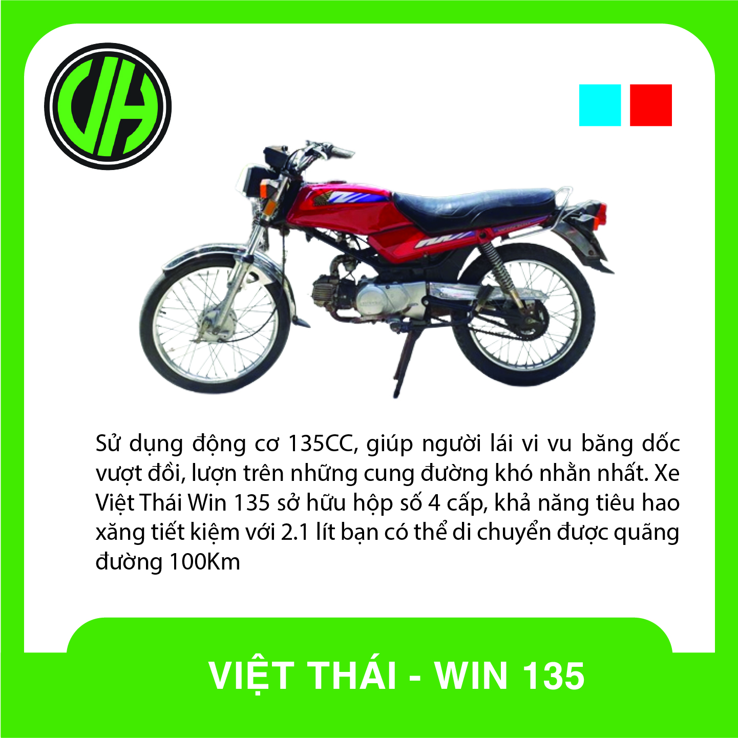 Việt Thái Việt Thái Win Việt Thái Win 140cc  RaoXYZ