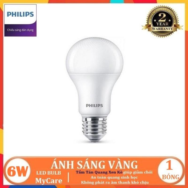 BÓNG ĐÈN LED BULB PHILIPS MYCARE 4W - 6W - 8W - 10W - 12W E27 A60 ( TIẾT KIỆM ĐIỆN NĂNG - CHẤT LƯỢNG SÁNG CAO - 2 MÀU ÁNH SÁNG LỰA CHỌN TRẮNG VÀ VÀNG )