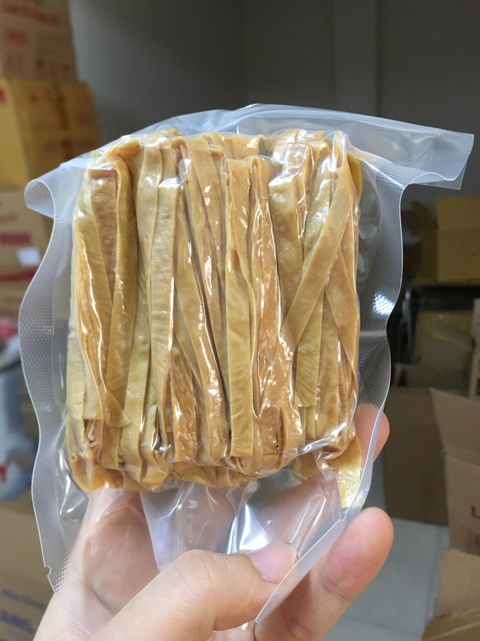 [HCM]Mỳ váng đậu khô ăn keto gói hút chân không 100gr