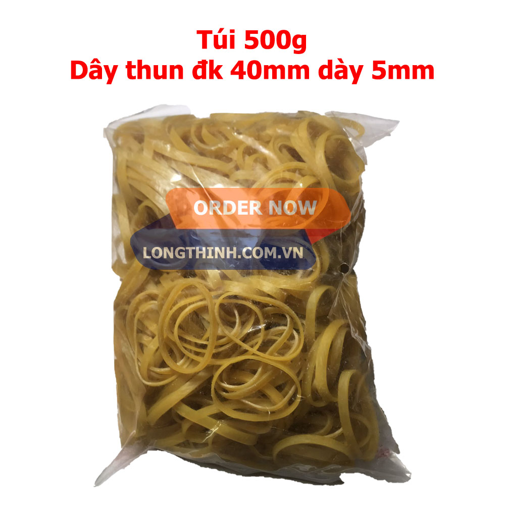 [HCM]Dây thun bản to (dày) đường kính 40mm dày 5mm