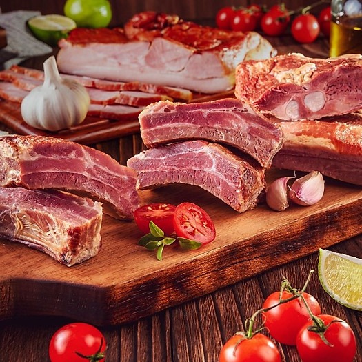 Sườn heo xông khói TRF 500g  [Chỉ giao hỏa tốc HN]