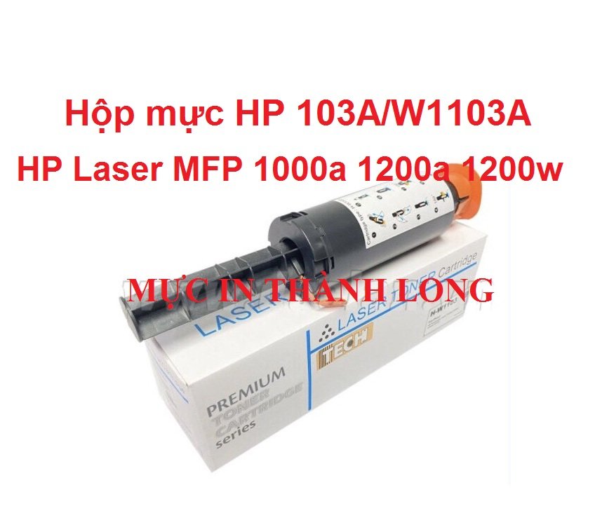 Hộp mực 103A W1103A HP Neverstop 1000a 1000w 1200a 1200w (Dùng để nạp cho máy in HP Laser MFP 1000a 1200a 1200w)